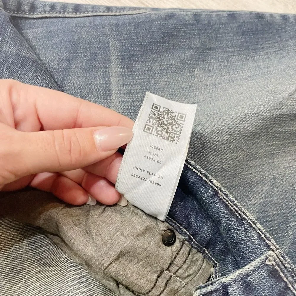 True Religion Ricky Straight Leg Jean Mens Size 33
